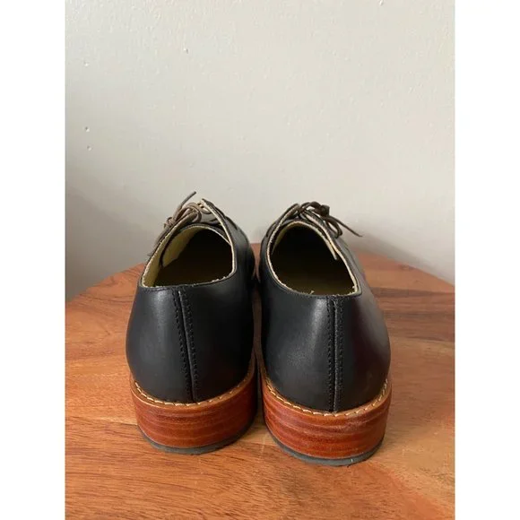 Nisolo James Oxford Shoes Women’s 8.5 Black - Picture 5 of 7